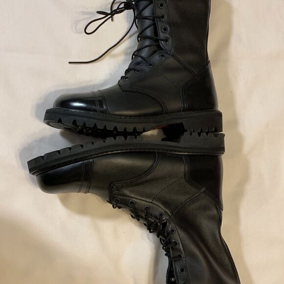 Rocky Men's Size 8 side zipper black jump boot (see photo desc) - Picture 7 of 15